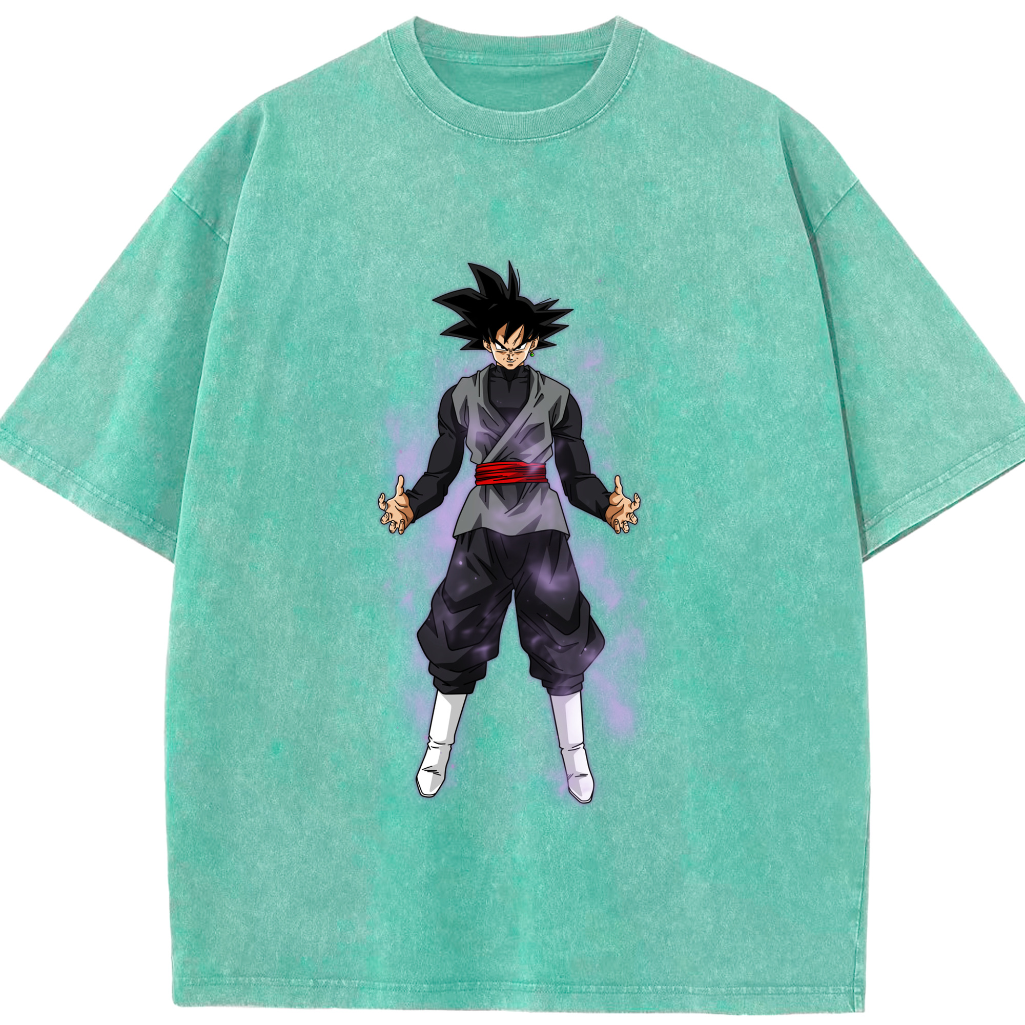 （画像用） ドラゴンボール ベジータ四世（Bejīta Yonsei）DRAGON BALL Vegeta IV 綿100% ヴィンテージ風 半袖Tシャツ（フロントプリント）
